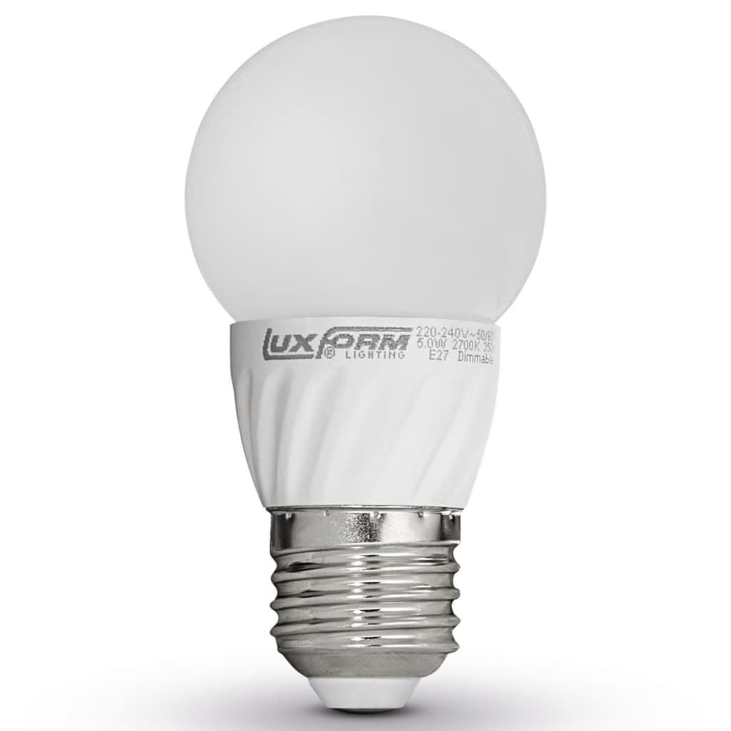 Luxform 4 LED Polttimon Sarja E27 230V 5W G50 2700K(EWW) Himmennettävä