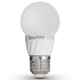 Conjunto de 4 lâmpadas LEDs E27 230V 5W G50 2700K (EWW), Luxform