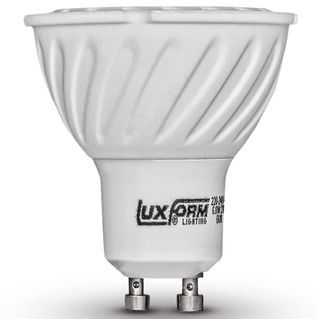 Luxform Spottivalo 4 kpl GU10 230 V 6 W SMD 120° 2700 K