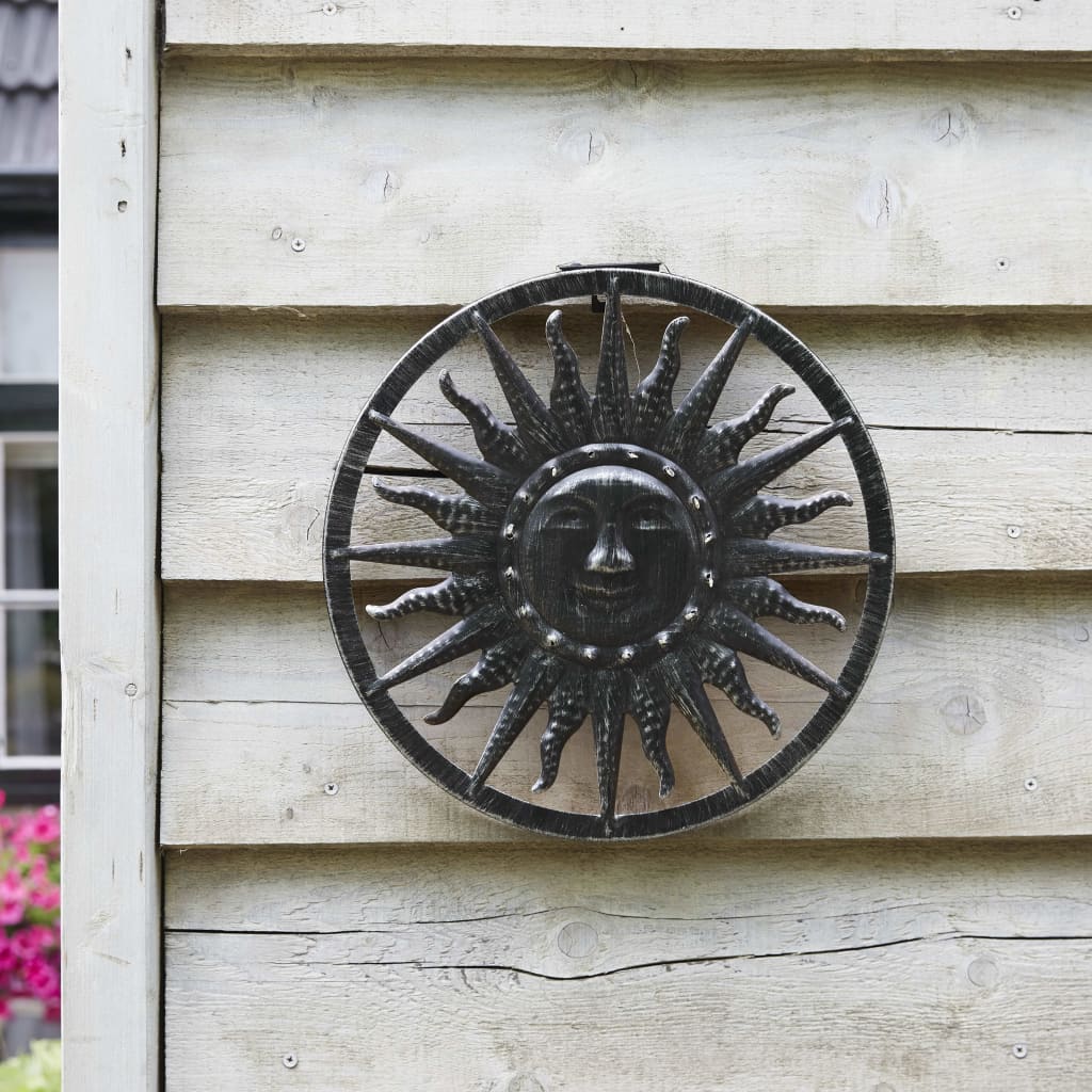 

Luxform Tuinwandornament Sun solar LED