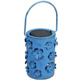Luxform LED-tuinlantaarn solar Daisy 8 lumen blauw 29113