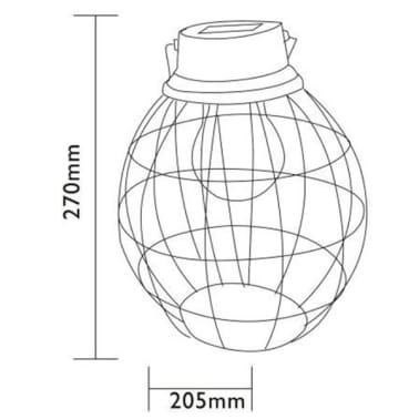 Luxform Solar Led Garten Hangeleuchte Tango Grun 30101 Im Vidaxl