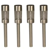 Luxform LED-tuinlampen met grondpin solar Altea staal 4 st 30425