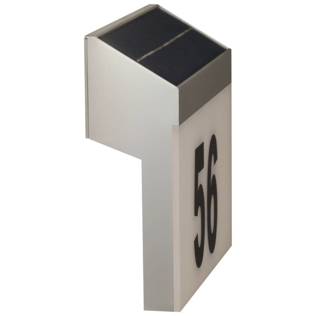 

Luxform Huisnummerlicht met LED solar Cornwall wit 34106