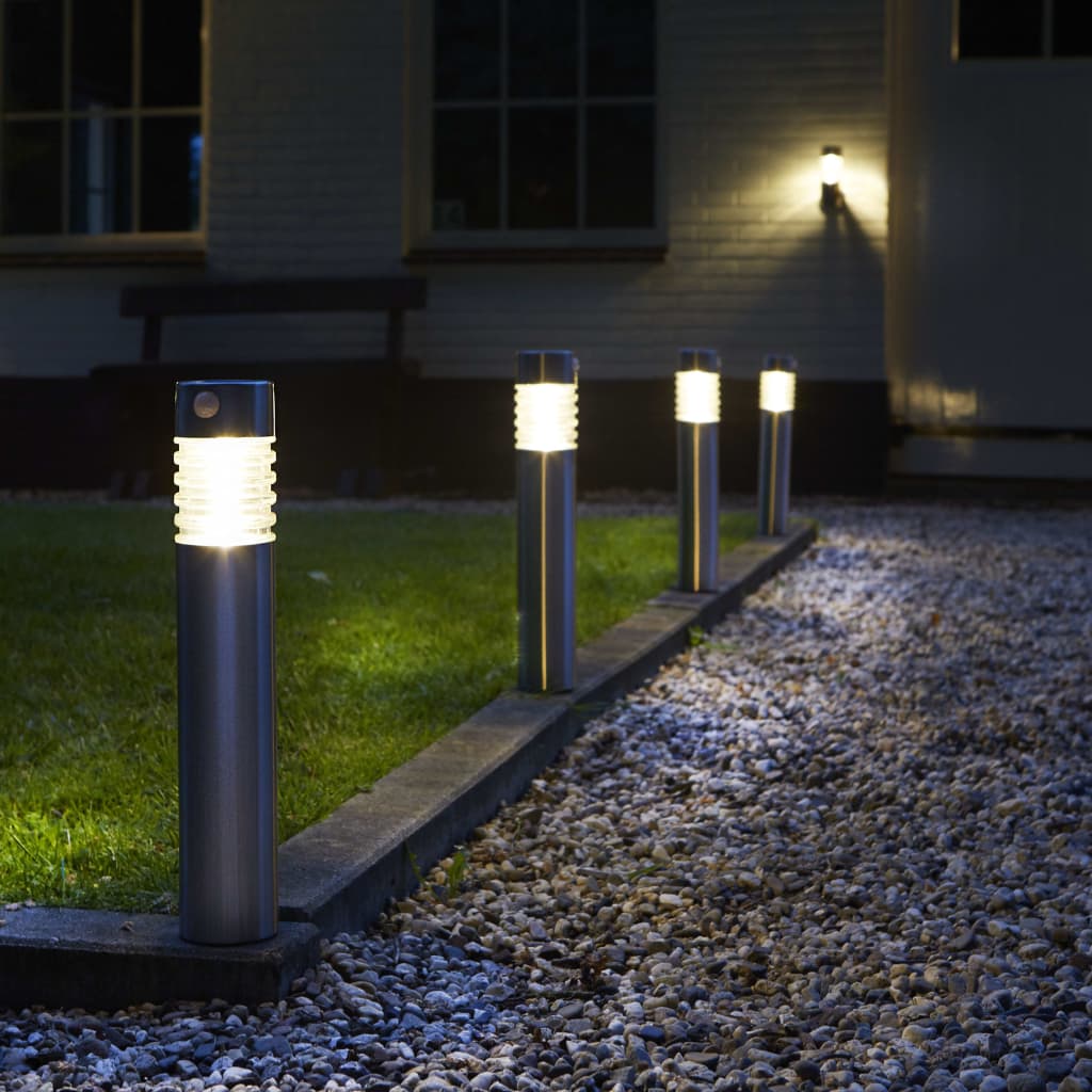 VidaXL - Luxbright Solar LED-wandlamp voor buiten met sensor Amiens 39165