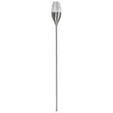 Luxform Tuinpaal met LED-lamp solar zilver 41165