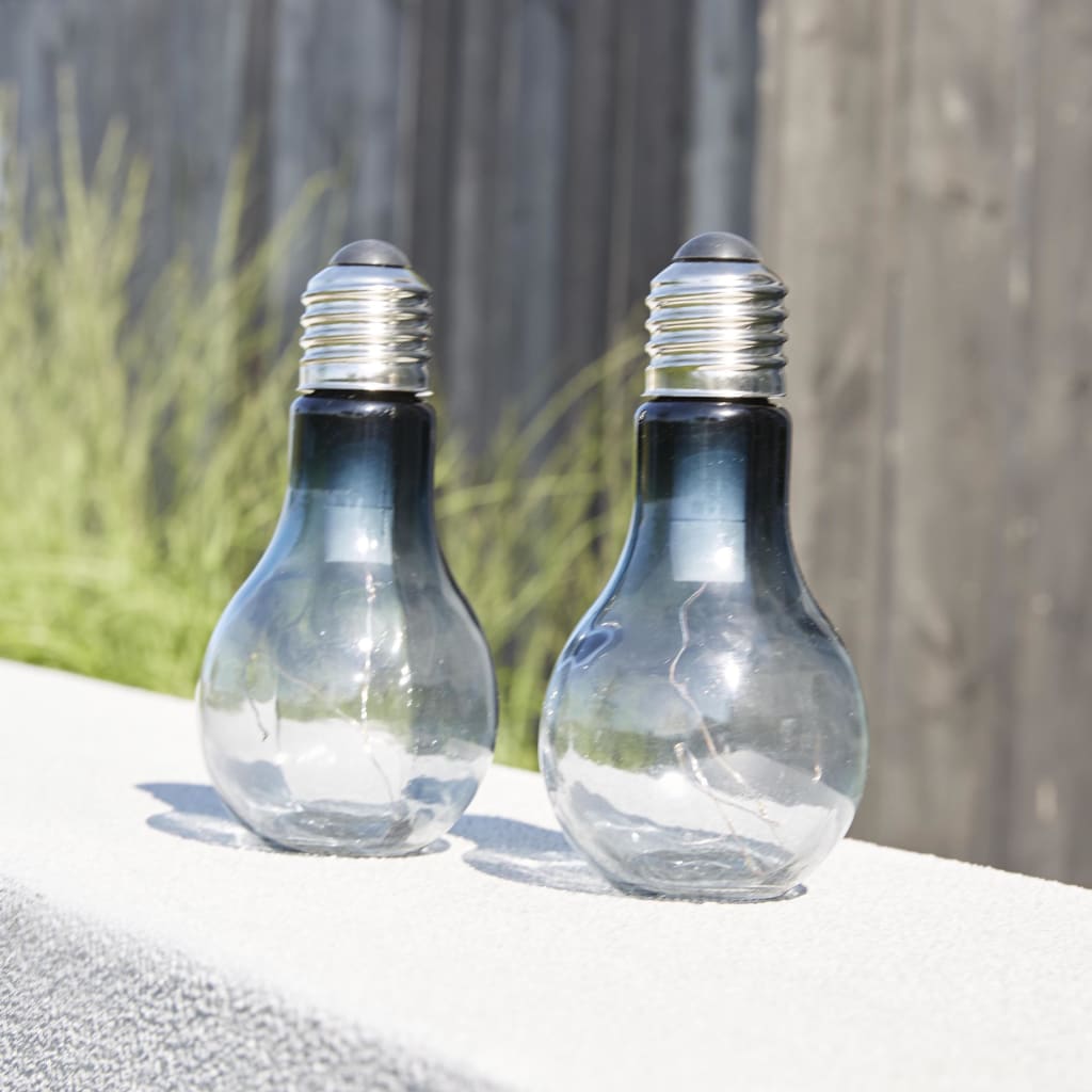 

Luxform Tuindecoratie LED-lamp rookglas 4 st 95433