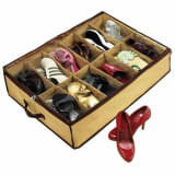 Shoes Under Schoenenkast bruin SHU001