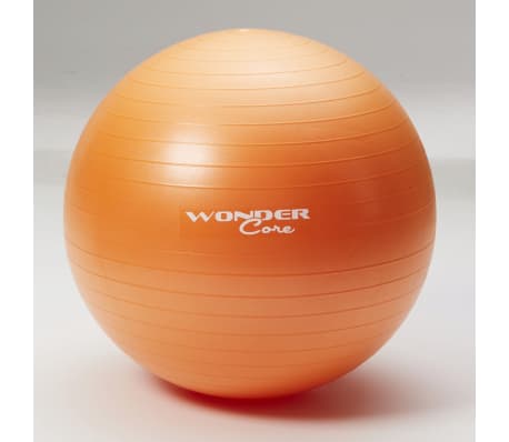 Wonder Core træningsbold 65 cm brudsikker orange