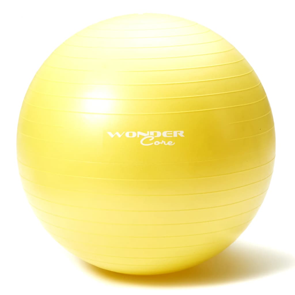Wonder Core Fitnessbal 65 cm - Geel