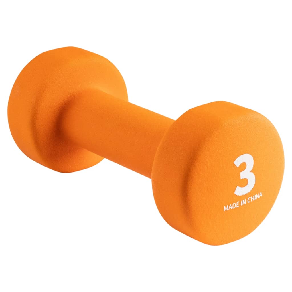 Wonder Core Neoprene Dumbbell 3 kg Orange