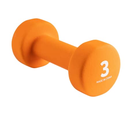 Wonder Core Neoprene Dumbbell 3 kg Orange