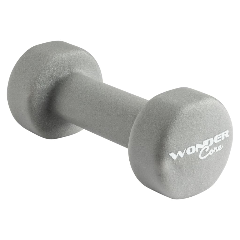 Afbeelding Wonder Core Halter 2 kg neopreen grijs door Vidaxl.nl