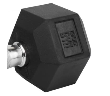 Orange Gym Hex-Hantel 2 x 2 kg Schwarz