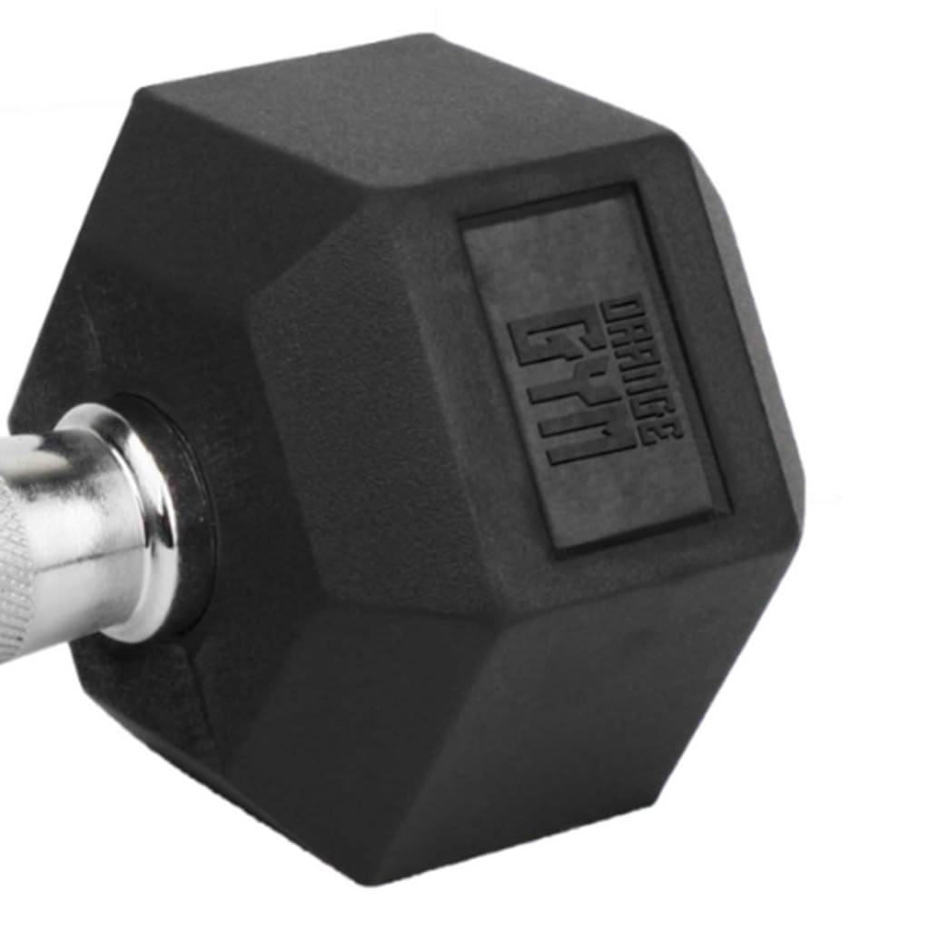 

Orange Gym Halter hex 2x4 kg zwart