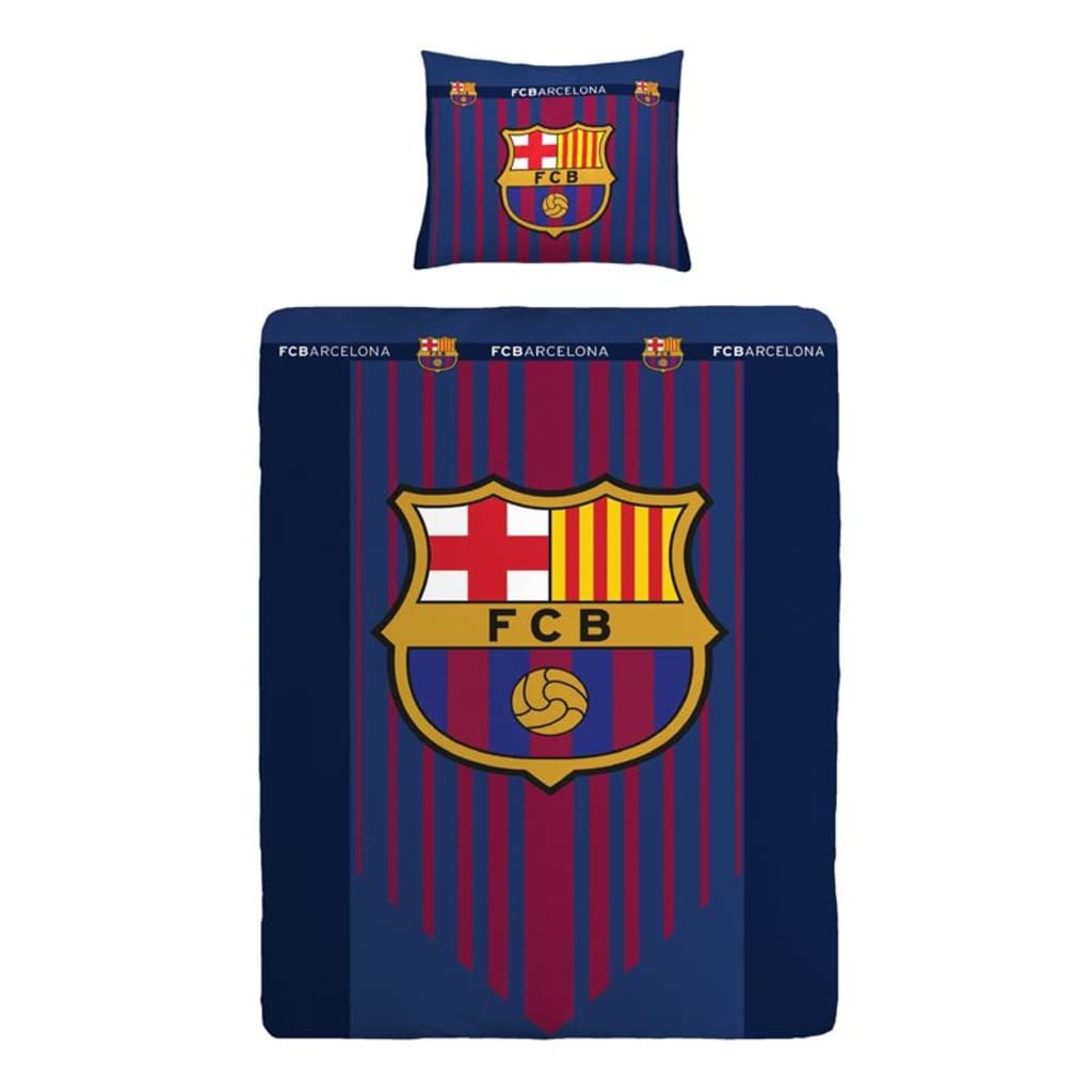 FC Barcelona dekbedovertrek - 100% katoen - Junior (120x150 cm + 1