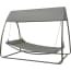 Hangmat Ligbed Met Klamboe Sorara Grijs Zwart sorara outdoor living kopen in de aanbieding