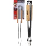 BBQ Tang RVS/Hout 40,5 cm