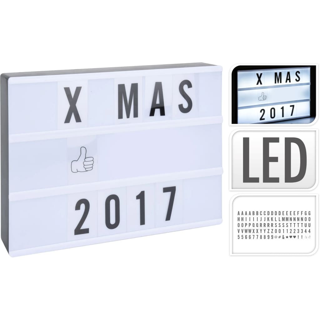 Nampook Licht box led 43x6x31cm met 10