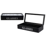 Home&Styling Estuche organizador para 6 gafas de MDF