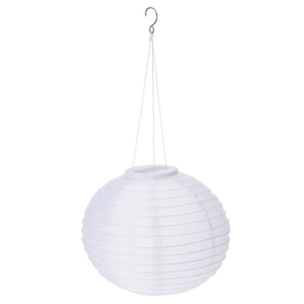 Solarlamp Lampion Balvorm Wit