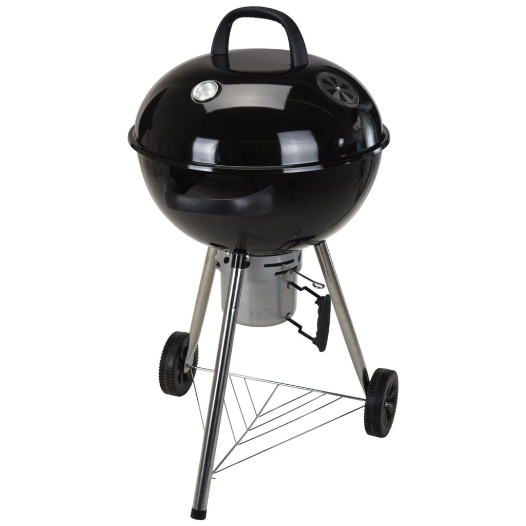 Afbeelding Geen Merk Bbq Bolvorm Houtskool Met Thermometer - Barbecue - door Vidaxl.nl