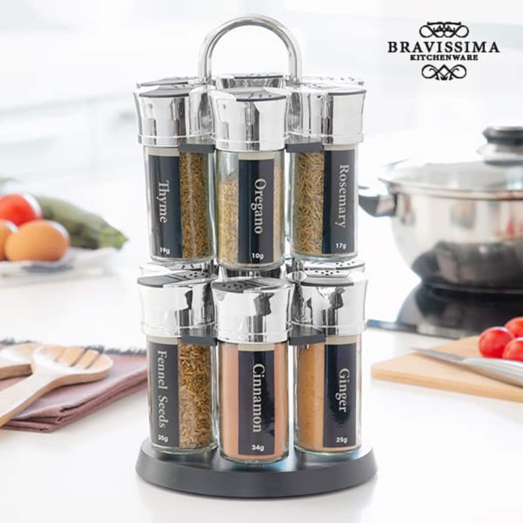 Onbekend Bravissima Kitchen Kruidenrek Met 12 Kruiden huismerk kopen in de aanbieding