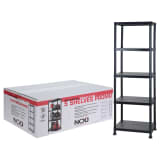 Storage solutions Étagère de rangement 80 x 40 x 184 cm Noir