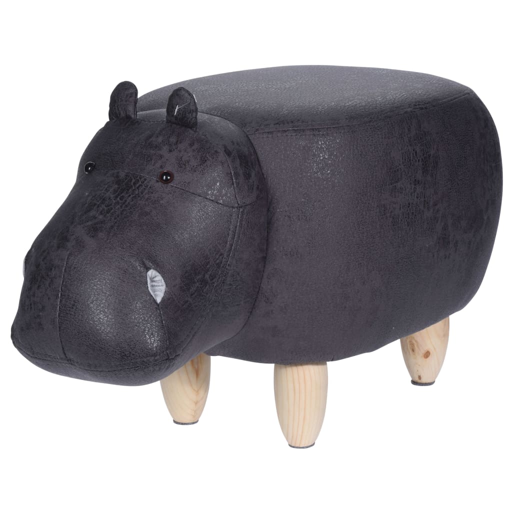Home&Styling Home&Styling Kruk nijlpaard-vorm 64x35 cm