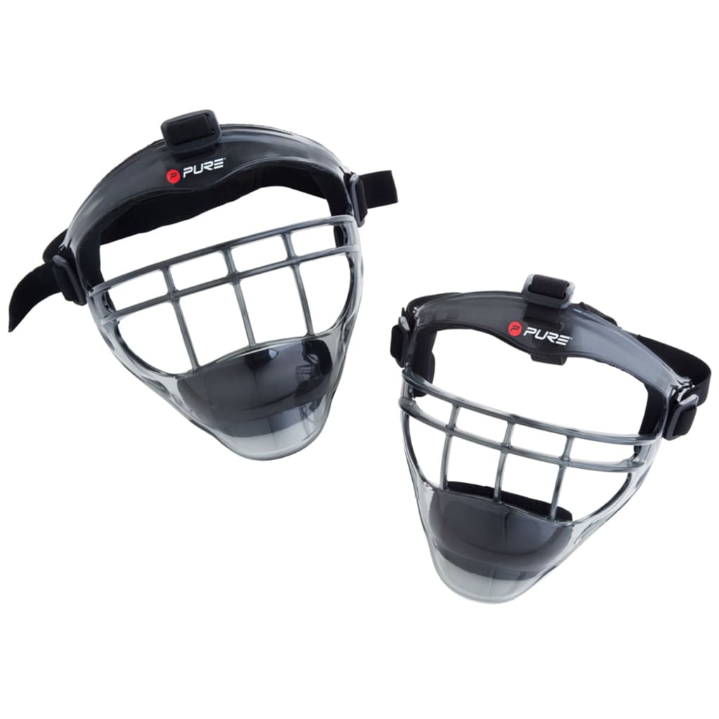 

Pure2Improve honkbal gezichtsmasker unisex grijs/zwart