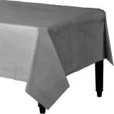 Zilver Tafelkleed Plastic 274x137cm