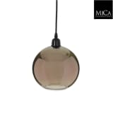 4 stuks! Bronx hanglamp koper h27xd20 cm Mica Decorations (e)