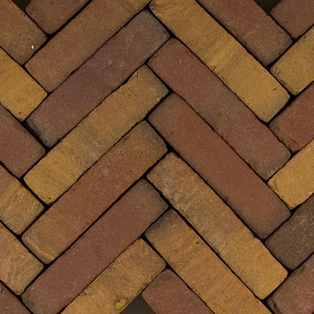 Afbeelding 60 stuks! Art brick ruijsd gl/br 5x20x8.5 cm Gardenlux door Vidaxl.nl
