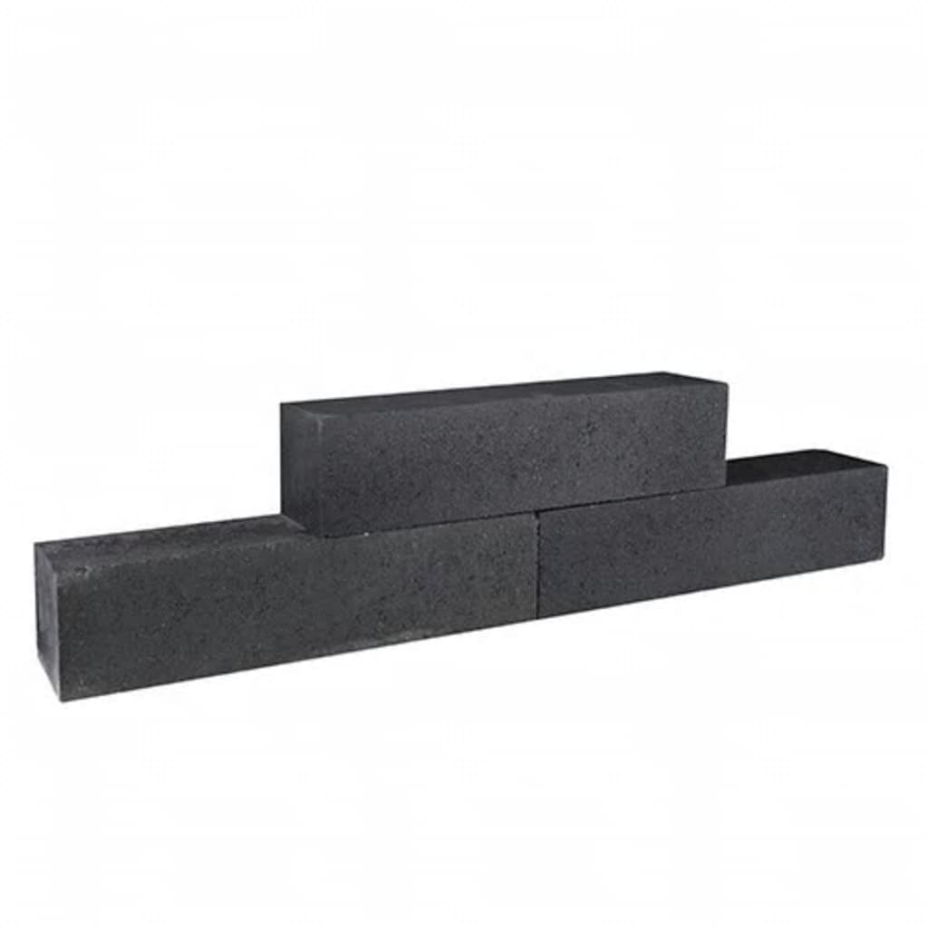 5 stuks! Palinoblock strak antra 60x15x15 cm Gardenlux