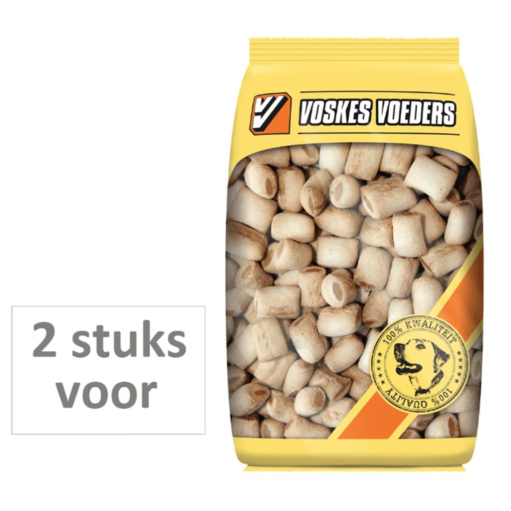 2 stuks! hondenvoer merg kluifjes Voskes