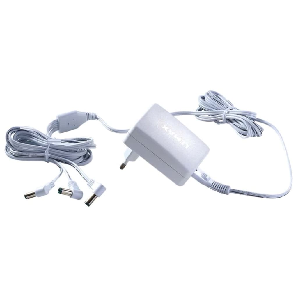 LEMAX Power adaptor 4.5v white 3-output fixed plug gs