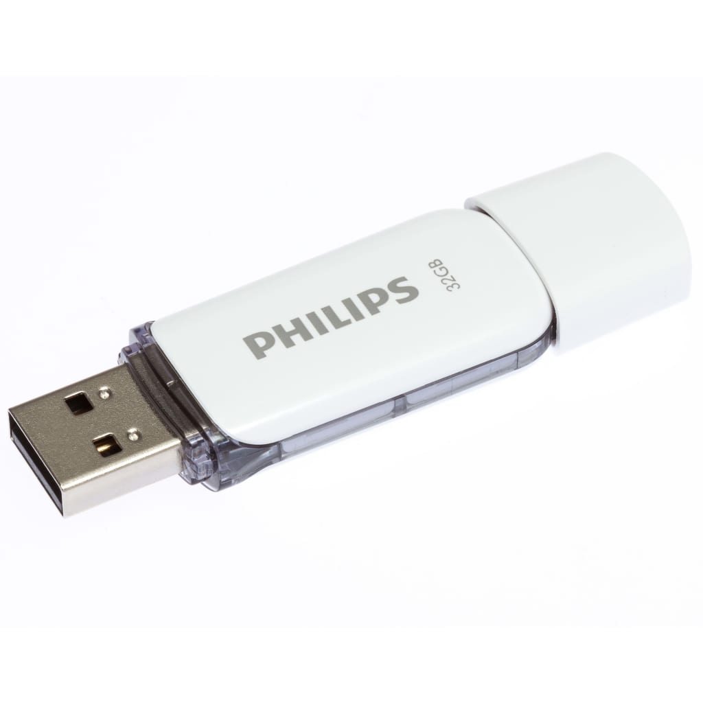 Philips USB-sticks 3 st Snow USB 2.0 32 GB wit en grijs