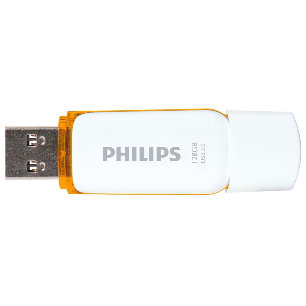 

Philips USB-stick Snow USB 3.0 128 GB wit en oranje