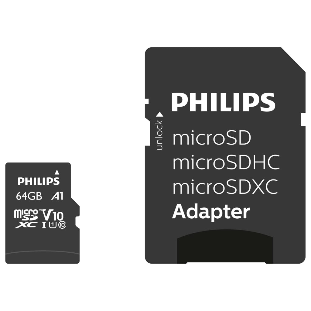 Philips Geheugenkaart Micro SDXC 64GB UHS-I U1 V10