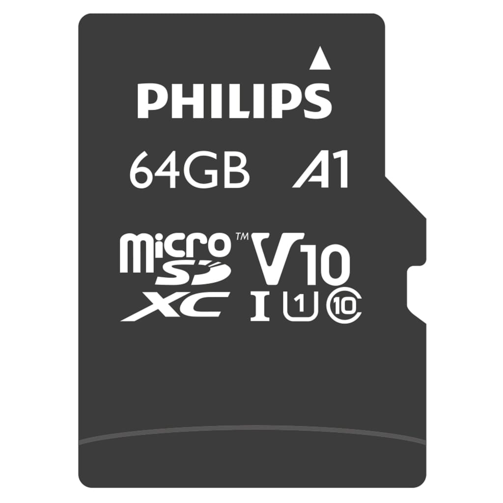 

Philips Geheugenkaart Micro SDXC 64GB UHS-I U1 V10