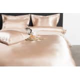 Nightlife Silk Dekbedovertrek Satin Uni Taupe
