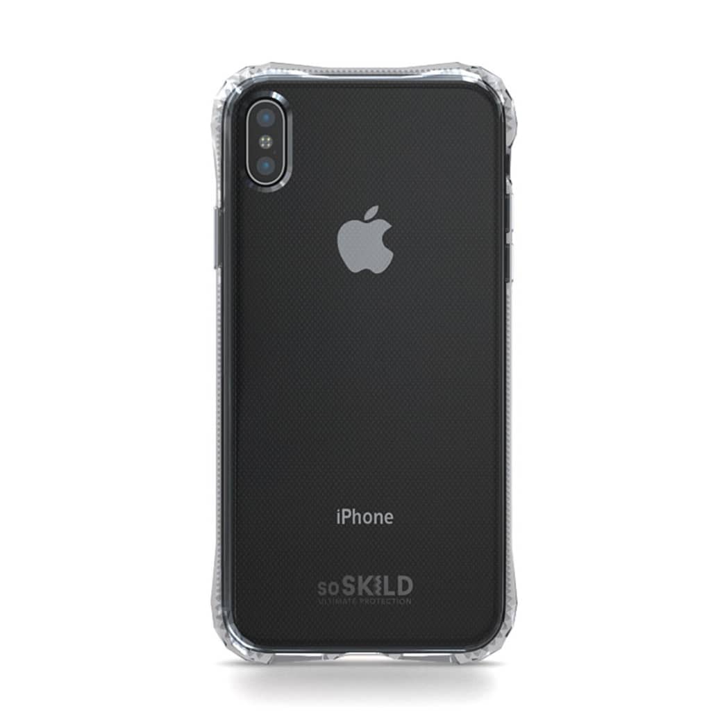 SoSkild - iPhone Xs Max Hoesje - Back Case Absorb Transparant