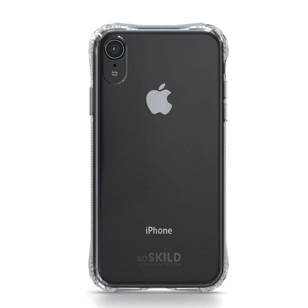 SoSkild - iPhone Xr Hoesje - Back Case Absorb Transparant