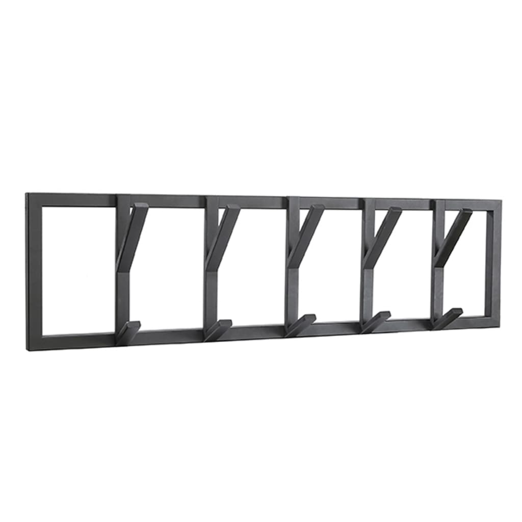 LABEL51 Coat Rack Frame 80x9x22 cm L Black