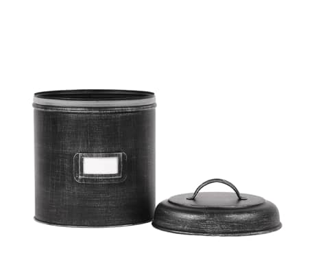 LABEL51 Canister 18x18x24 cm L Antique Black