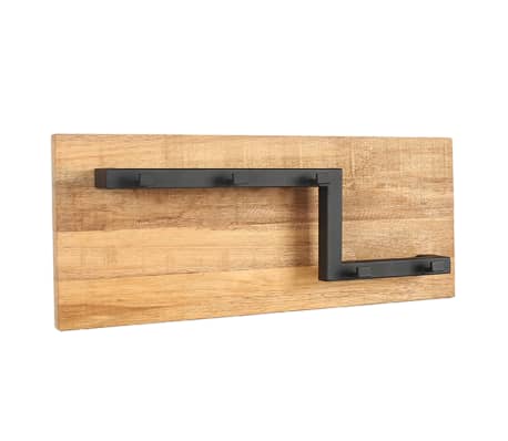 LABEL51 Coat Rack Road 65x13x25 cm M Black