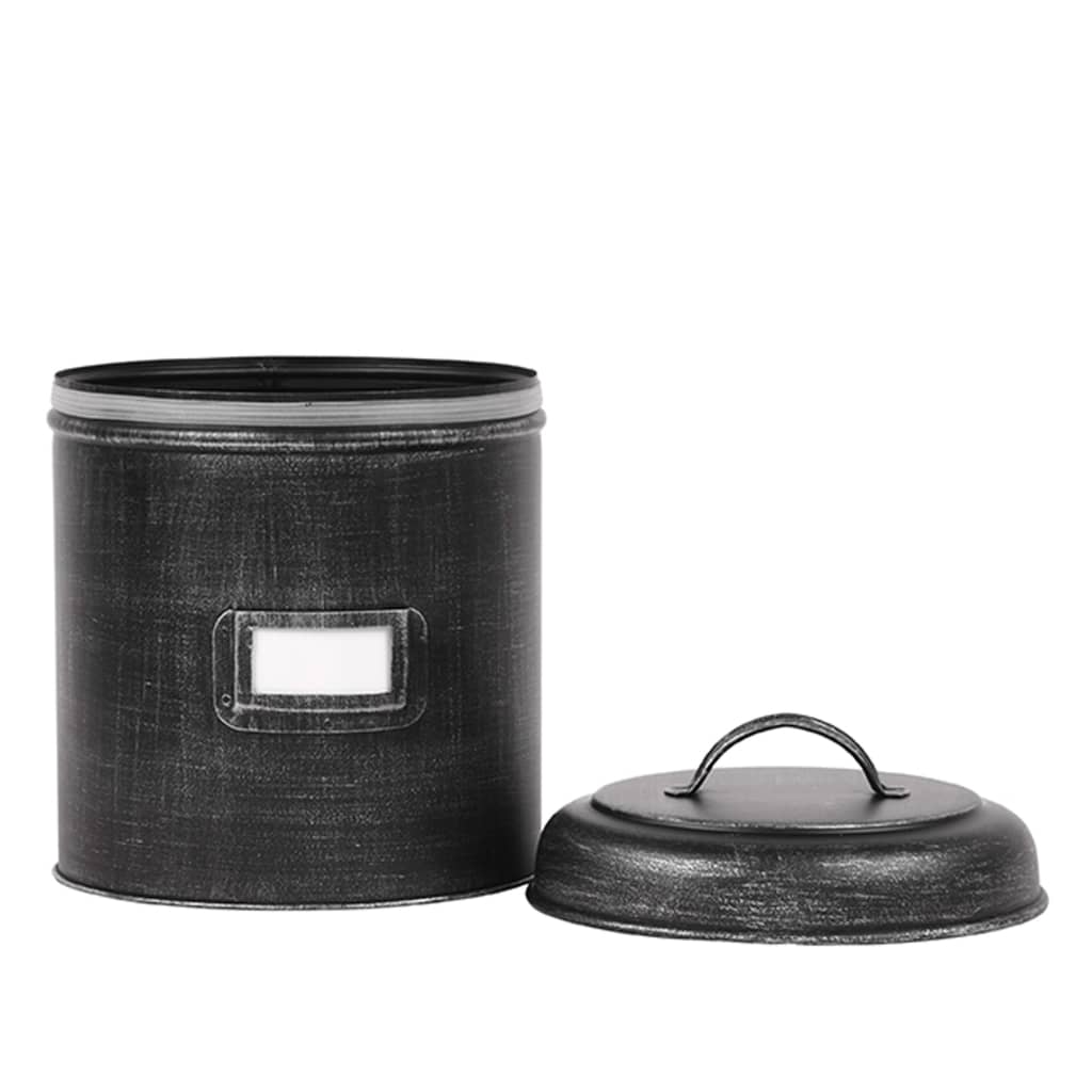 LABEL51 Canister 20x20x25 cm XL Antique Black