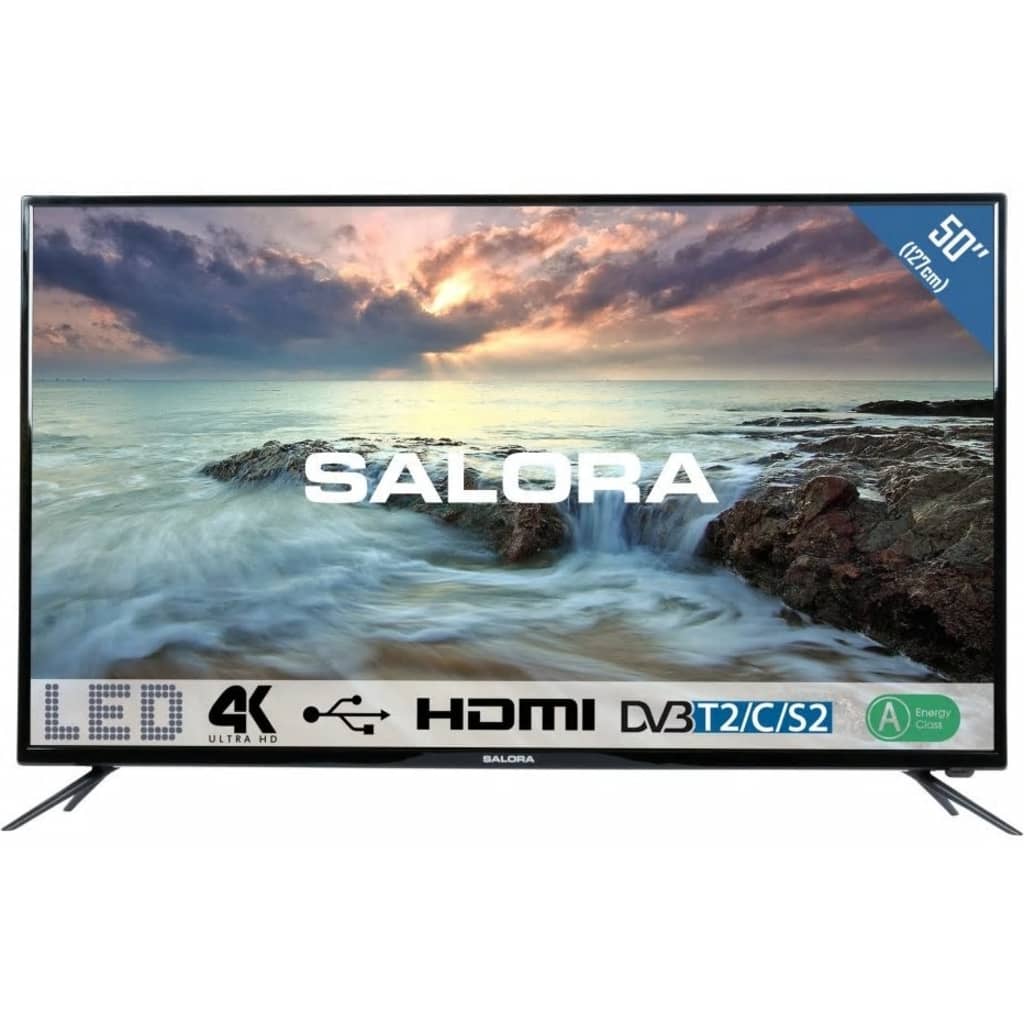 Afbeelding Salora Ultra HD 2800 serie 55 inch tv door Vidaxl.nl