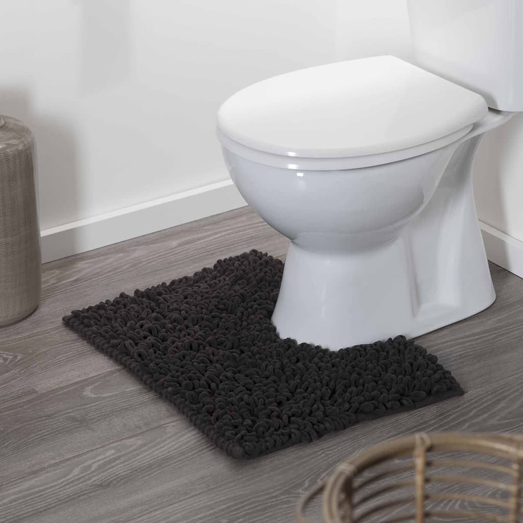 

Sealskin Toiletmat Twist 45x55 cm donkergrijs 294645013