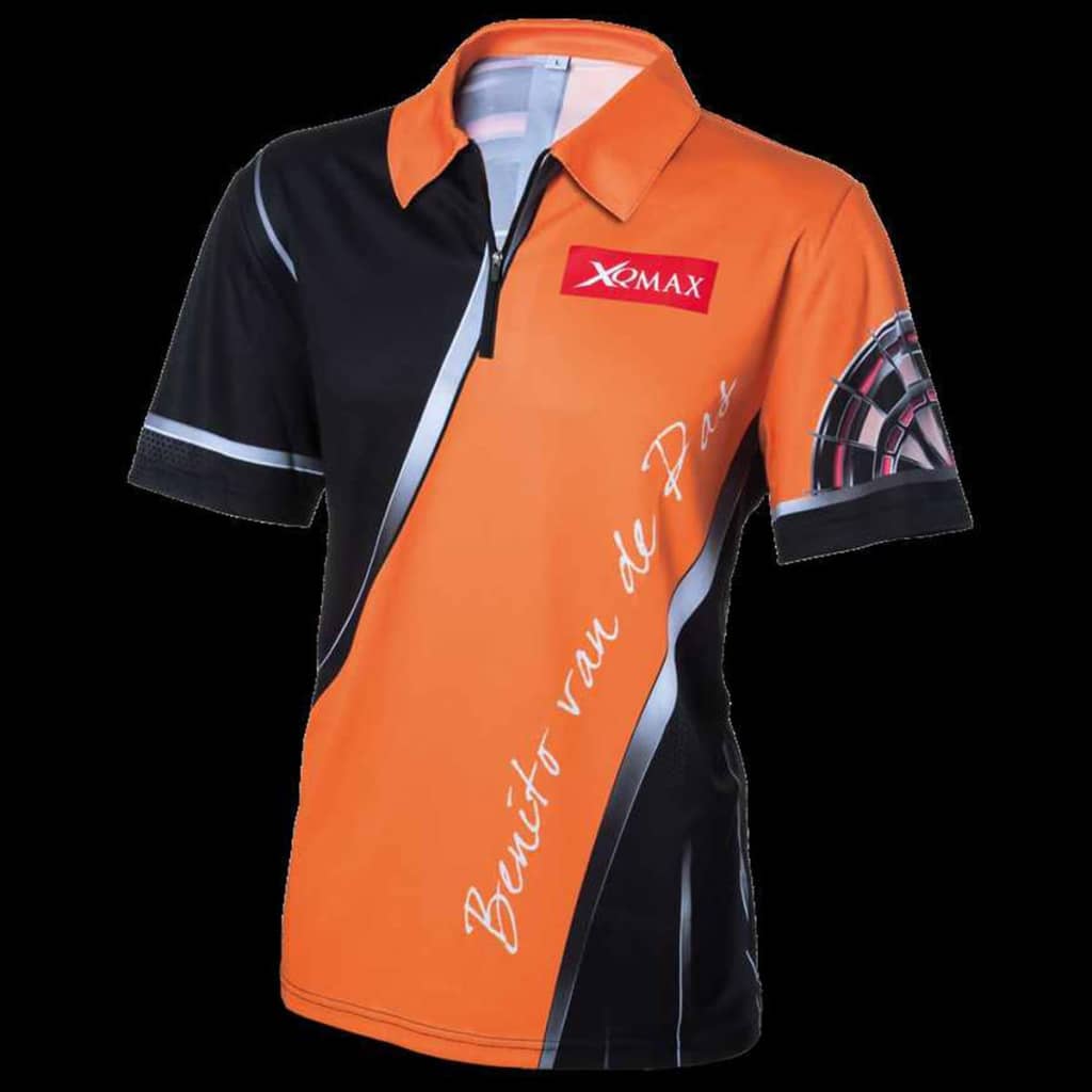 

XQmax Darts BvdP replica wedstrijdshirt oranje maat XS QD9200210